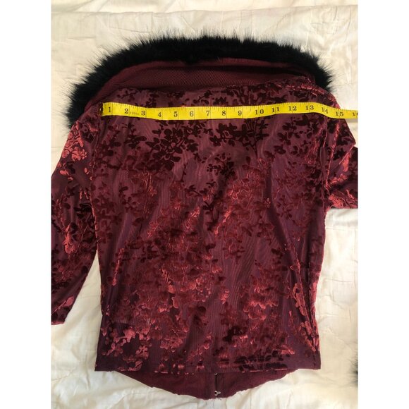 NWT Dolls Kill Delia's Lovestruck in Lisbon Corset Top - Red Burgundy Size M - Picture 16 of 16